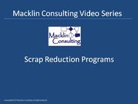 Scrap Reduction Program VIdeo